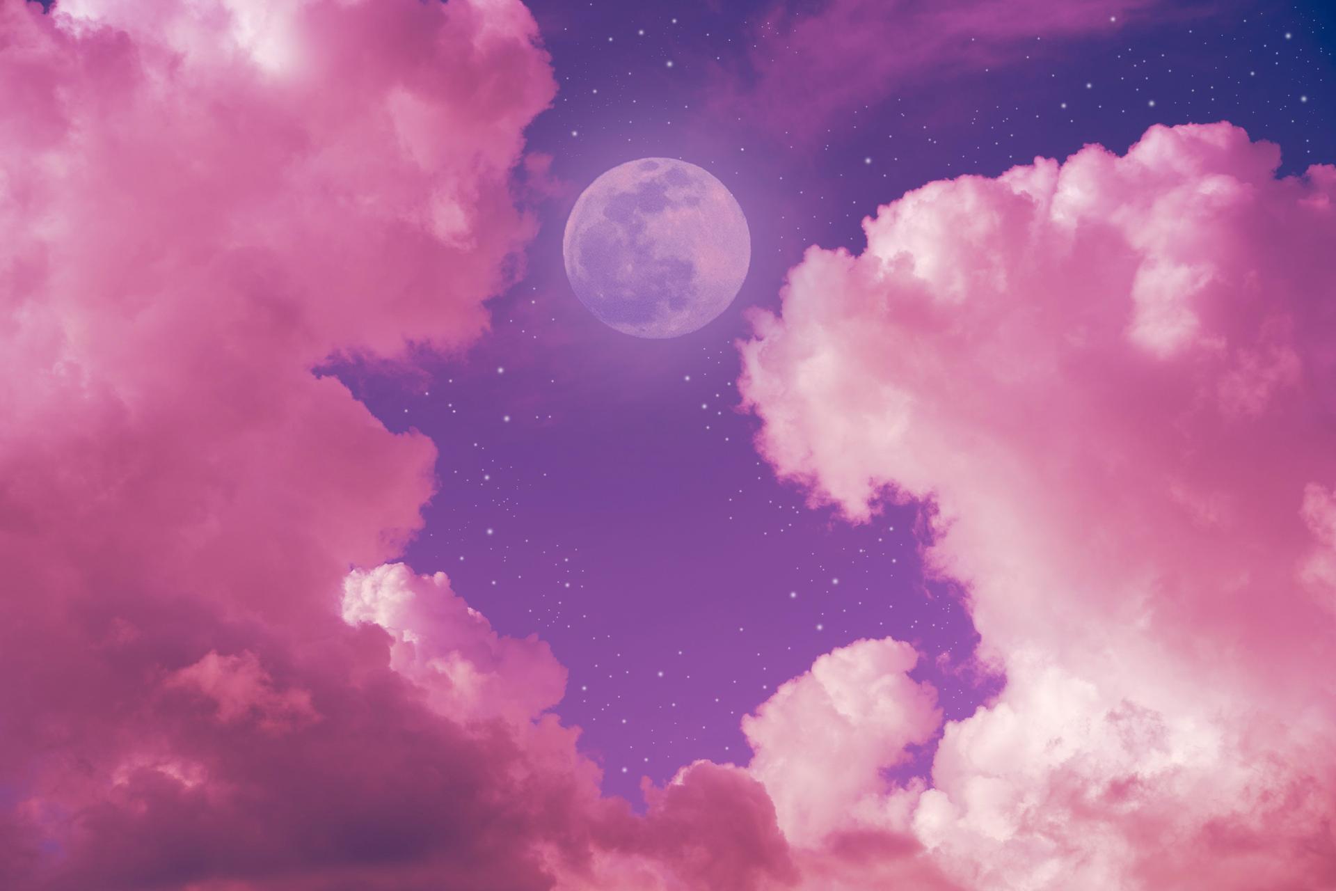 Pink galaxy